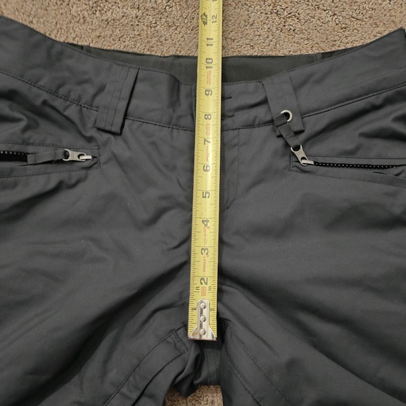 Burton Dryride Womens Small Black Snowboard  Cargo Pants Insulated Winter Sport - Picture 6 of 9